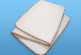 Breathable and washable bed pad