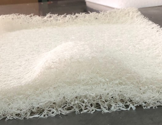 ブレスエアー素材の加工品複雑形状